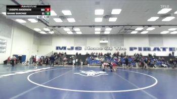 174 lbs Cons. Round 2 - Joseph Anderson, Modesto College vs Shane Sanchez, Delta College