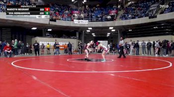 110 lbs Champ. Round 2 - Eva Hermansson, Unattached vs Madizyn Megrant, Pekin