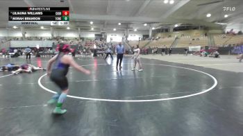 112 lbs Semifinal - Liliauna Williams, GOVS Elite vs Norah Branson, Columbia Wrestling Club