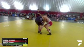 215 lbs Round 3 (4 Team) - Carson Slorah, Indianola vs Joshua Edwards, Oswego East