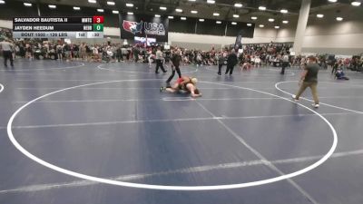 126 lbs Cons. Sub-rd Of 32 - Salvador Bautista II, MTC - MANTANONA TRAINING CENTER vs Jayden Heedum, Nebraska