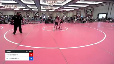 138 lbs Final - Tyson Sherlock, Md vs Anthony Lucchiani, Va