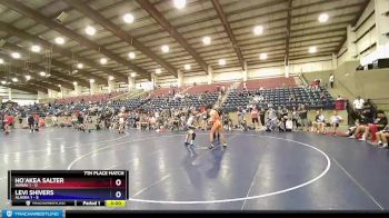 132 lbs Placement (16 Team) - Ho`akea Salter, Hawaii 1 vs Levi Shivers, Alaska 1