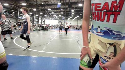 180 lbs Rr Rnd 3 - Landon Morris, Team Lil SHUTTs - MS vs Thayer Larson, Gold Standard Wrestling - MS