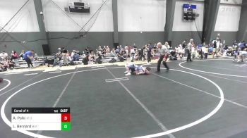109 lbs Consi Of 4 - Alexander Polk, UP Outlaws vs Lincoln Bernard, Mat Rats Rebooted