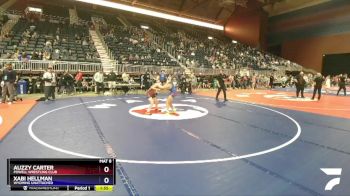 102 lbs Semifinal - Auzzy Carter, Powell Wrestling Club vs Xabi Hellman, Wyoming Unattached