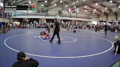 105G Round 2 (8 Team) - Zuleyma Ruiz, Wrestle For Impact X WWC - Blue vs Kailee Sanjur, Cradle Crushers Pink