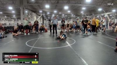 44 lbs Round 5 (8 Team) - Trey Sanders, Mat Assassins vs Zeke Fellona, Pride WC