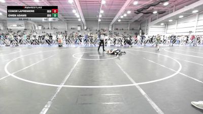 70 lbs Rr Rnd 1 - Conor Lafreniere, Iron Faith Wrestling vs Owen Adams, Knights Wrestling Club