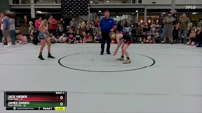 80 lbs Semis (4 Team) - James Danko, Team Gotcha vs Jack Hieber, Team Ohio