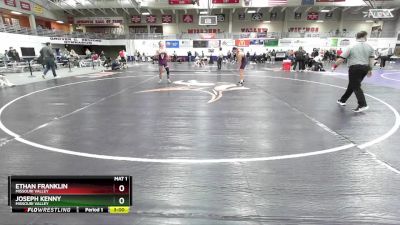 141 lbs Cons. Round 3 - Joseph Kenny, Missouri Valley vs Ethan Franklin, Missouri Valley