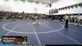 195 lbs Quarterfinal - Brice Domagala, Battle Mountain vs Thomas Callahan, Lake Mead