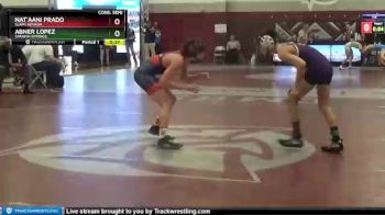 120 lbs Cons. Semi - Abner Lopez, Spanish Springs. vs Nat`aani Prado, Slam! Nevada