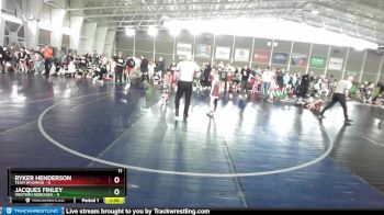 49 lbs Quarters & Wb (16 Team) - Ryker Henderson, Team Wyoming vs Jacques Finley, Western Nebraska