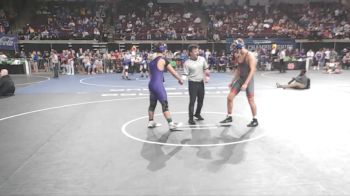 D 3 175 lbs Quarterfinal - Kyler Dartez, South Beauregard vs Dustyn Morter, John Curtis Christian