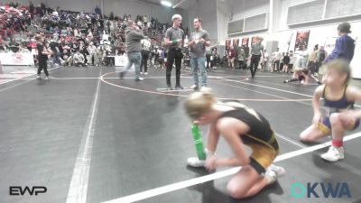62 lbs Final - Ella Berry, Team Tulsa Wrestling Club vs Raylee Dawes, Keystone Kids Wrestling Club