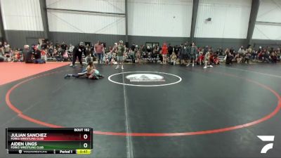71 lbs Round 3 - Aiden Ungs, Forks Wrestling Club vs Julian Sanchez, Forks Wrestling Club