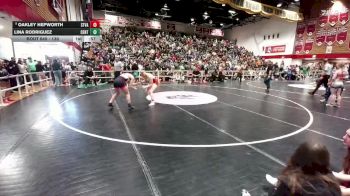 130 lbs 5th Place Match - Oakley Hepworth, Star Valley vs Lina Rodriguez, Central