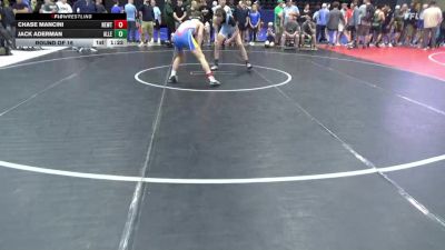 125 lbs Round Of 16 - Chase Mancini, Newtown vs Jack Aderman, Allegany