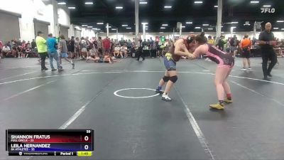 165 lbs Round 7 (8 Team) - Leila Hernandez, 84 Athletes vs Shannon Fratus, Full Circle