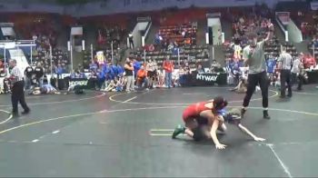 102 lbs Semis & 1st Wrestleback (8 Team) - Logan Curry, Plainwell vs Valentino Adamo, Rochester