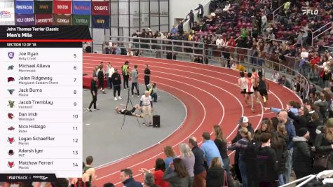 Men's Mile Invite, Prelims 12