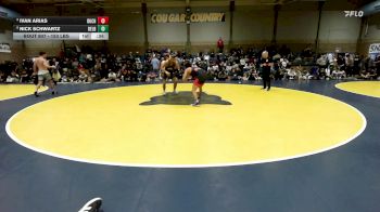 153 lbs 3rd Place - Ivan Arias, Buchanan vs Nick Schwartz, Delbarton (NJ)