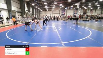 160 lbs Round Of 64 - Lucas Alvan, MA vs Zachary Meisenzahl, WV