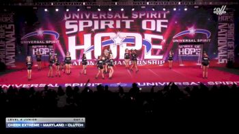 Cheer Extreme - Maryland - Clutch [2026 L4 Junior Day 1] 2026 Spirit of Hope Grand Nationals