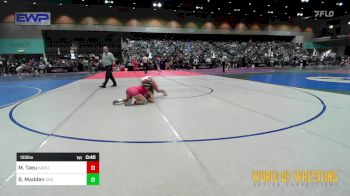 135 lbs Consi Of 4 - Melia Taeu, Kahuku Wrestling Club vs Brynn Madden, USA Gold