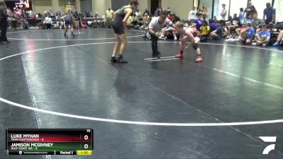 113 lbs Round 3 (6 Team) - Luke Myhan, Team Chattanooga vs Jamison McGivney, Gulf Coast WC