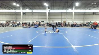 45 lbs Quarterfinal - Tommy Gunn, Bear Lake Wrestling Club vs Jaxon Fox, Hawk Wrestling Club