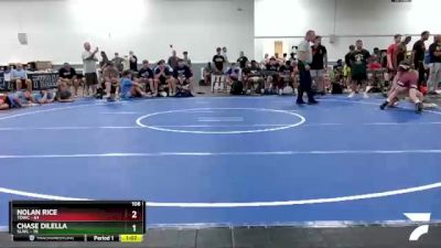 106 lbs Round 3 (6 Team) - Nolan Rice, TDWC vs Chase DiLella, SLWC