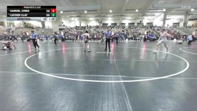 110 lbs Semifinal - Samuel Jones, TN Wrestling Academy vs Cayden Clay, Elite Wrestling Academy
