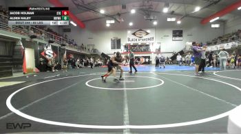 88 lbs Rr Rnd 3 - Jacob Holman, Sallisaw Takedown Club vs Alden Haley, Broken Bow Youth Wrestling