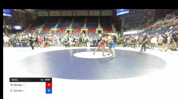 195 lbs Rnd Of 128 - Mekhi Bovee, Wyoming vs Sean Carroll, Kansas