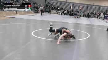 120 lbs Champ. Round 1 - Kaitlyn McMurray, Radford vs Zoe Rodriquez, Westfield