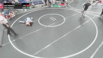 157 lbs Cons. Round 6 - Jack Torosian, World Team Training Center vs Trey Thomas, La Costa Canyon High School Wr