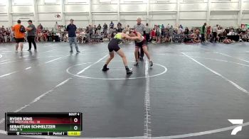 110 lbs Round 2 (4 Team) - Ryder King, The Wrestling Mill vs Sebastian Schmeltzer, Forge