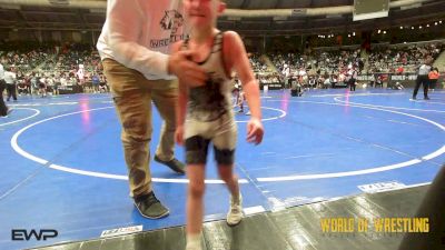 55 lbs Consi Of 16 #2 - Bear Bryan, Coweta Tiger Wrestling vs Liam Howard, GTRA