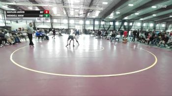 126 lbs Round 4 (8 Team) - Wendell Maw, Fremont vs WAYLON JARVIS, Manti