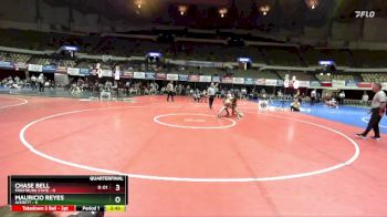 141 lbs Quarters & Wb (16 Team) - Chase Bell, Frostburg State vs Mauricio Reyes, Averett