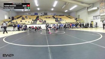 115 lbs Rr Rnd 1 - Yazmin Nevarez, Mcloud HS Girls vs Olivia Fuller, Glenpool Girls HS