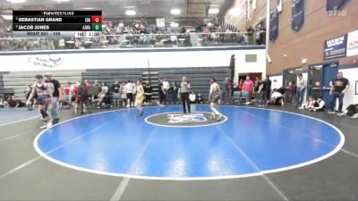 106 lbs Round 1 - Jacob Jones, All In Wrestling Academy vs Sebastian Grand, Idaho