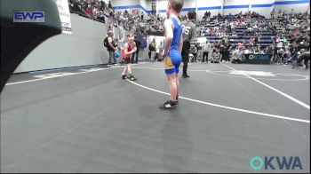 52 lbs Consi Of 8 #1 - Braydon Smith, Noble Takedown Club vs Grey Stuck, Carl Albert