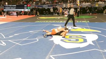 3rd Place Match - Lyle Van Horn, Crete vs Emmet Kelley, Hastings