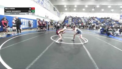 110 lbs Cons. Semi - Madison Ramirez, Chaparral vs Melissa Acosta, West Covina