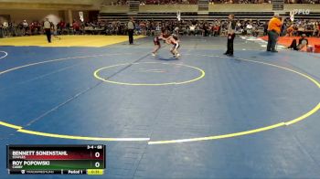 68 lbs Semifinal - Roy Popowski, Canby vs Bennett Sonenstahl, Staples