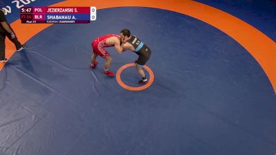 86 kg 3rd Place - Sebastian JEZIERZANSKI (POL) vs Ali SHABANAU (BLR)