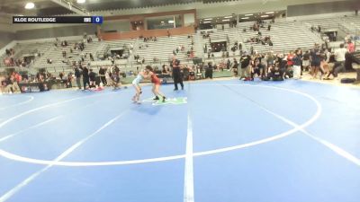70.1-74.9 lbs Cons. Semis - Ariela Infante, All American Wrestling Club vs Kloe Routledge, Husky Wrestling Club
